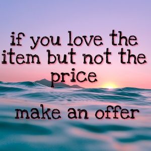 Make me an offer! I might say yes!